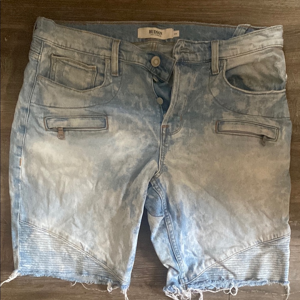 Hudson Jeans Blue Jean Shorts Casual Style